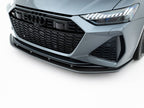 Carbon Fiber Front Splitter Audi RS6 C8 / RS7 C8