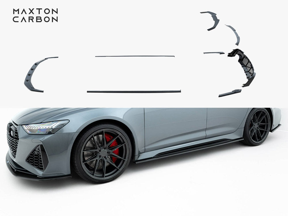 Full Body Kit Prepreg Carbon Fiber Audi RS6 C8