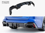 Prepreg Carbon Fiber Rear Diffuser Audi RS6 C8 (version with towbar)