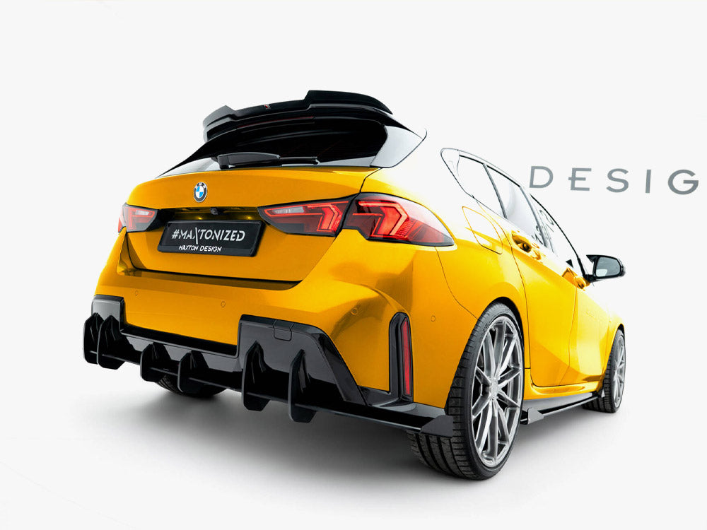Street PRO Rear Diffuser + Flaps BMW 1 M-Pack F70