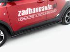 Side Skirts Diffusers Ford Tourneo Courier Mk2