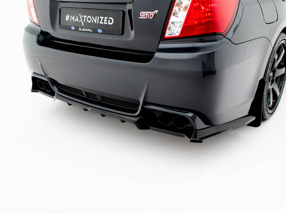 Rear Splitter (Vertical Bars) Subaru Impreza WRX STI Mk3 Facelift