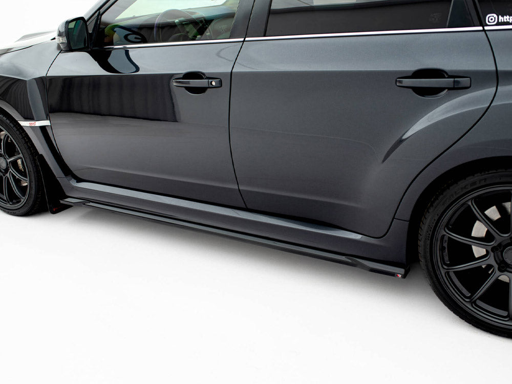 Side Skirts Diffusers V.2 Subaru Impreza WRX STI Mk3 Facelift