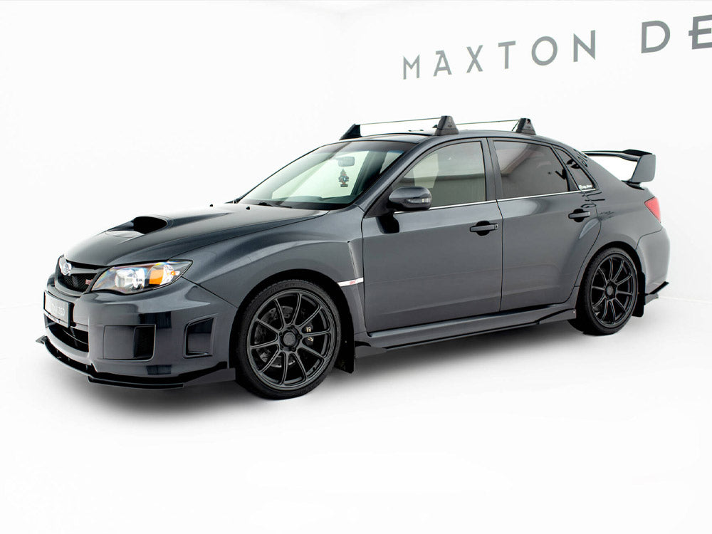 Street PRO Side Skirts Diffusers + Flaps Subaru Impreza WRX STI Mk3 Facelift