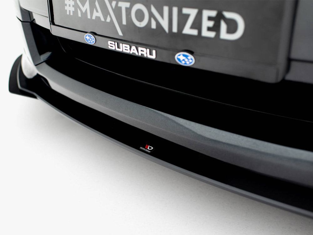 Street PRO Front Splitter + Flaps Subaru Impreza WRX STI Mk3 Facelift