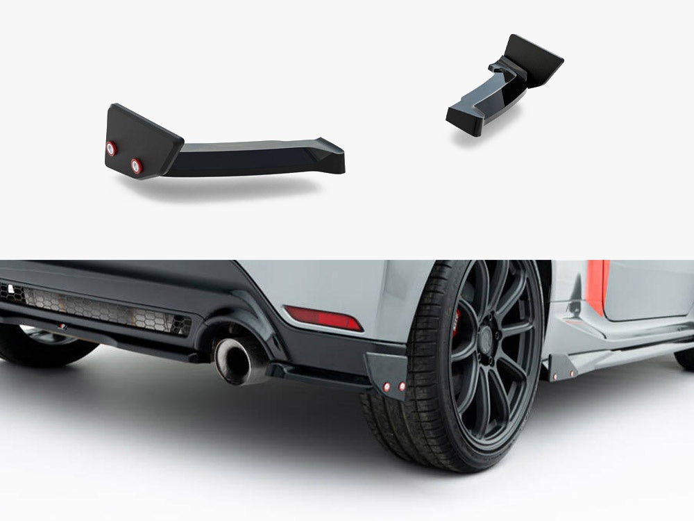 Rear Side Splitters + Flaps Toyota GR Yaris Mk4 Facelift