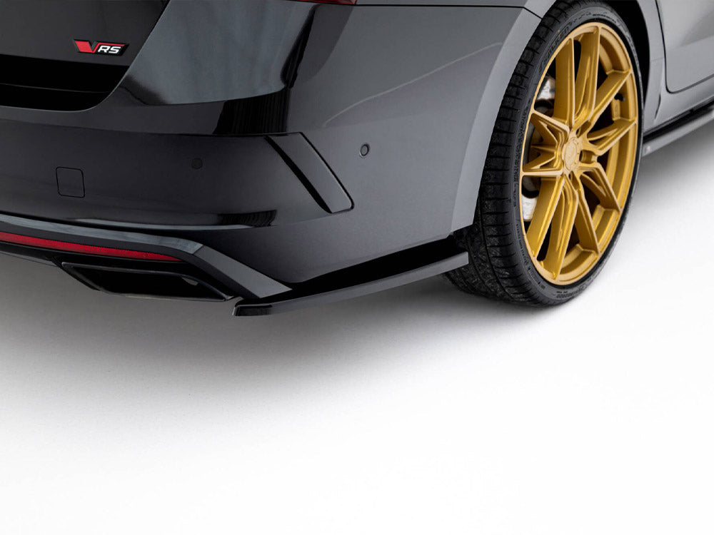Rear Side Splitters V.1 Skoda Octavia RS Liftback / Estate Mk4 Facelift