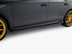 Side Skirts Diffusers V.2 + Flaps Skoda Octavia RS Liftback / Estate Mk4 Facelift