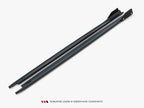 Side Skirts Diffusers V.2 + Flaps Skoda Octavia RS Liftback / Estate Mk4 Facelift