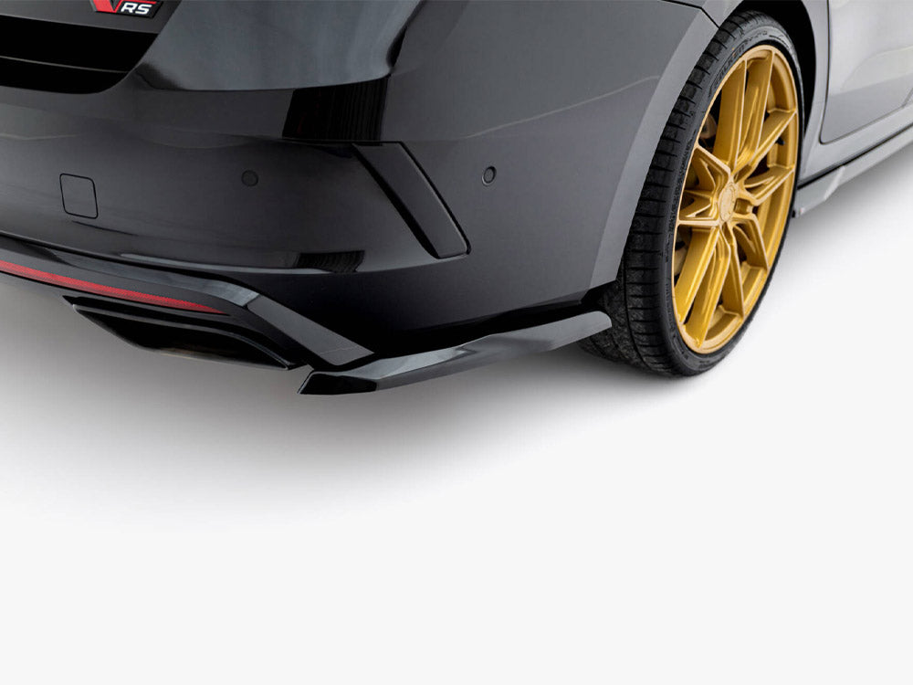 Rear Side Splitters V.5 Skoda Octavia RS Liftback / Estate Mk4 / Mk4 Facelift