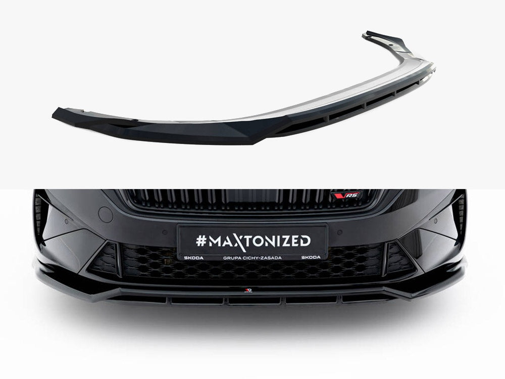 Front Splitter V.1 Skoda Octavia RS Liftback / Estate Mk4 Facelift