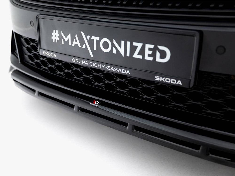 Front Splitter V.1 Skoda Octavia RS Liftback / Estate Mk4 Facelift