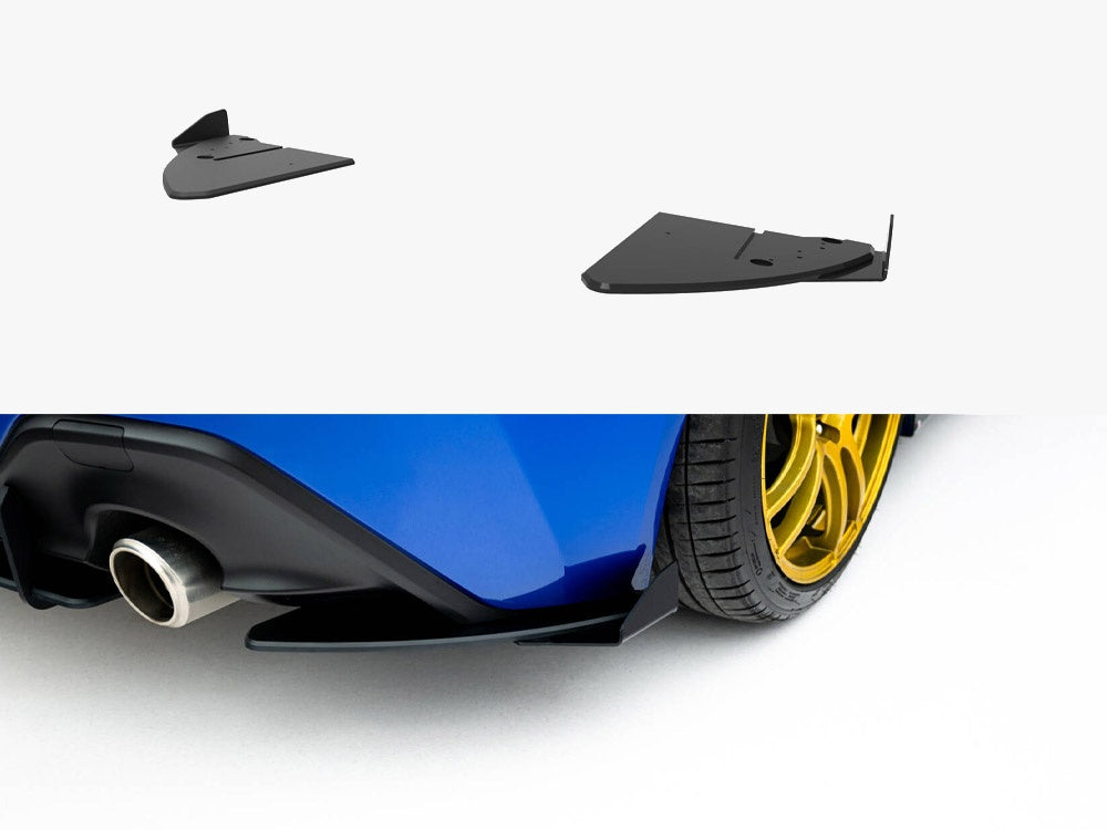 Street Pro Rear Side Splitters V.1 + Flaps Subaru BRZ Mk2