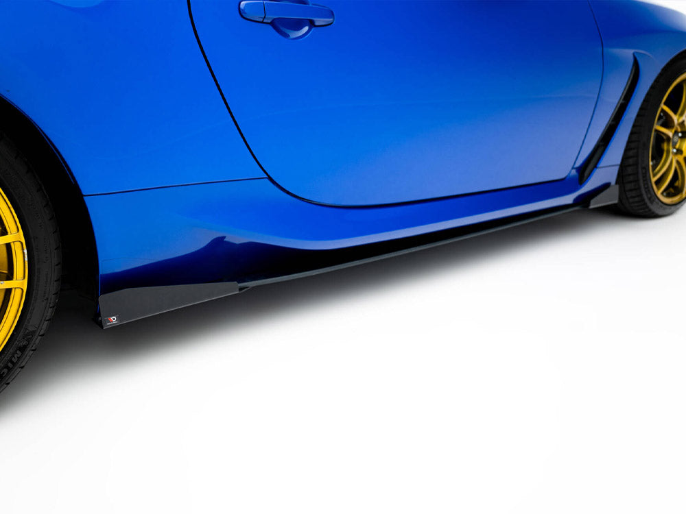Street PRO Side Skirts Diffusers V.1 + Flaps Subaru BRZ Mk2
