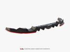 Central Rear Splitter (Vertical Bars) V.2 Subaru BRZ Mk2