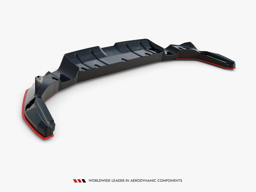 Central Rear Splitter (Vertical Bars) V.2 Subaru BRZ Mk2