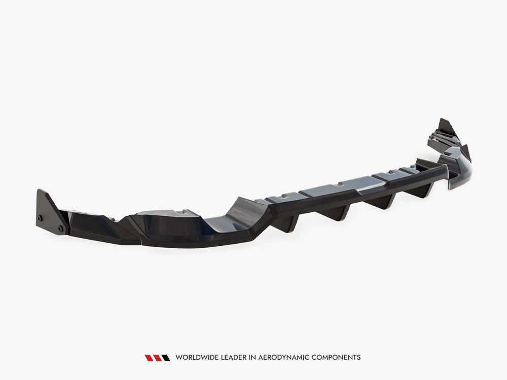 Central Rear Splitter (Vertical Bars) V.1 + Flaps Subaru BRZ Mk2