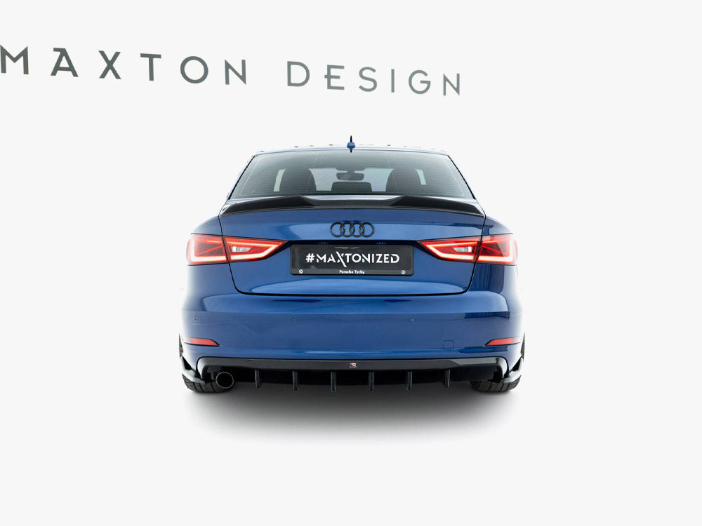 Rear Valance Audi A3 Sedan 8V (Version with single exhaust tips on one side)
