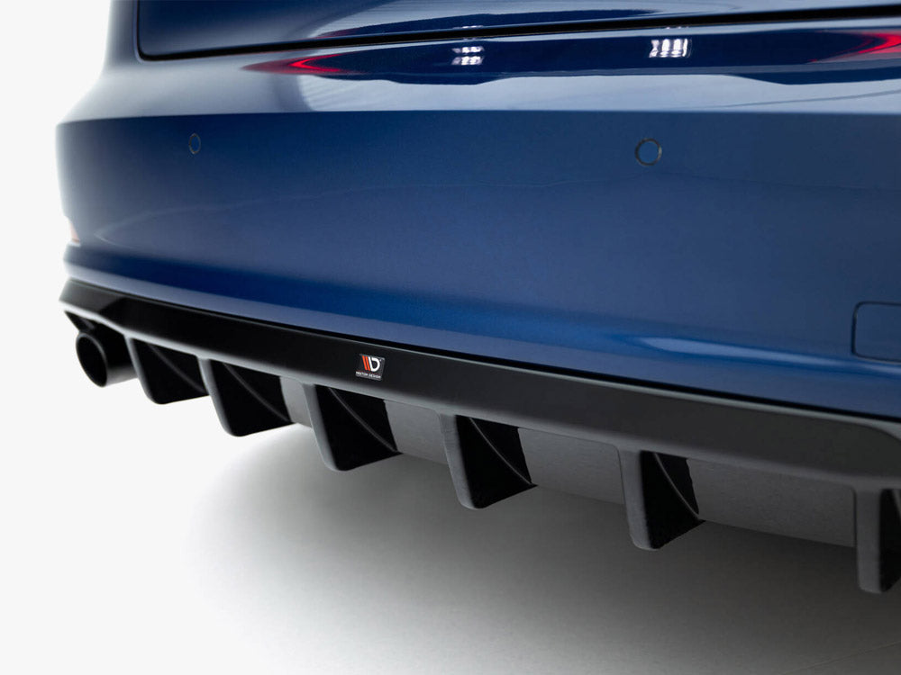 Rear Valance Audi A3 Sedan 8V (Version with single exhaust tips on one side)