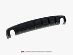 Rear Valance Audi A3 Sedan 8V (Version with single exhaust tips on both sides)