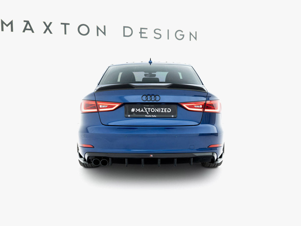 Rear Valance Audi A3 Sedan 8V (Version with dual exhaust tips on one side)