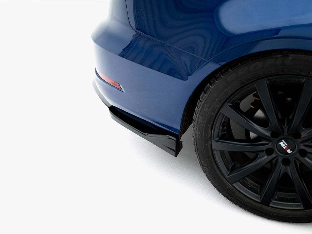 Rear Side Splitters Audi A3 Sedan 8V