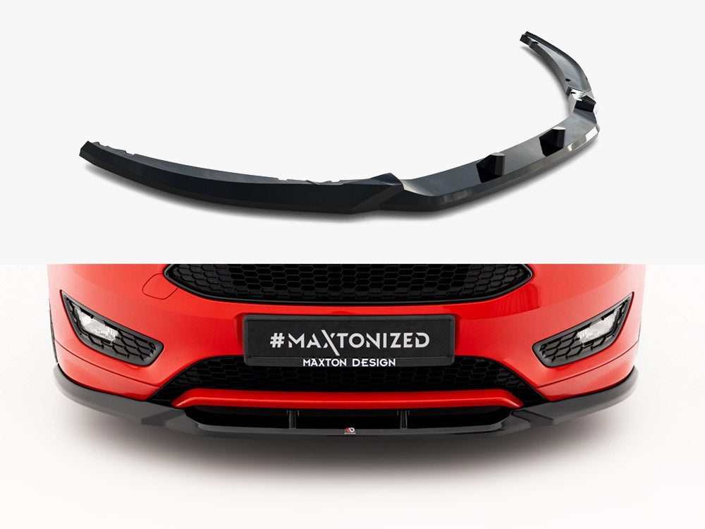 Front Splitter V.3 Ford Focus ST-Line Mk3 Facelift