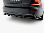 Rear Splitter (Vertical Bars) Volvo S60 / V60 R-Design Mk3 Facelift