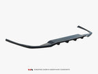 Rear Splitter (Vertical Bars) Volvo S60 / V60 R-Design Mk3 Facelift