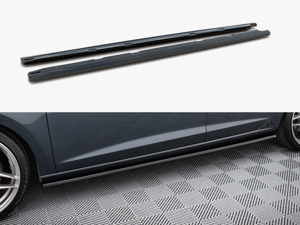 Side Skirts Diffusers V.2 Seat Leon Mk3 Cupra / FR Facelift