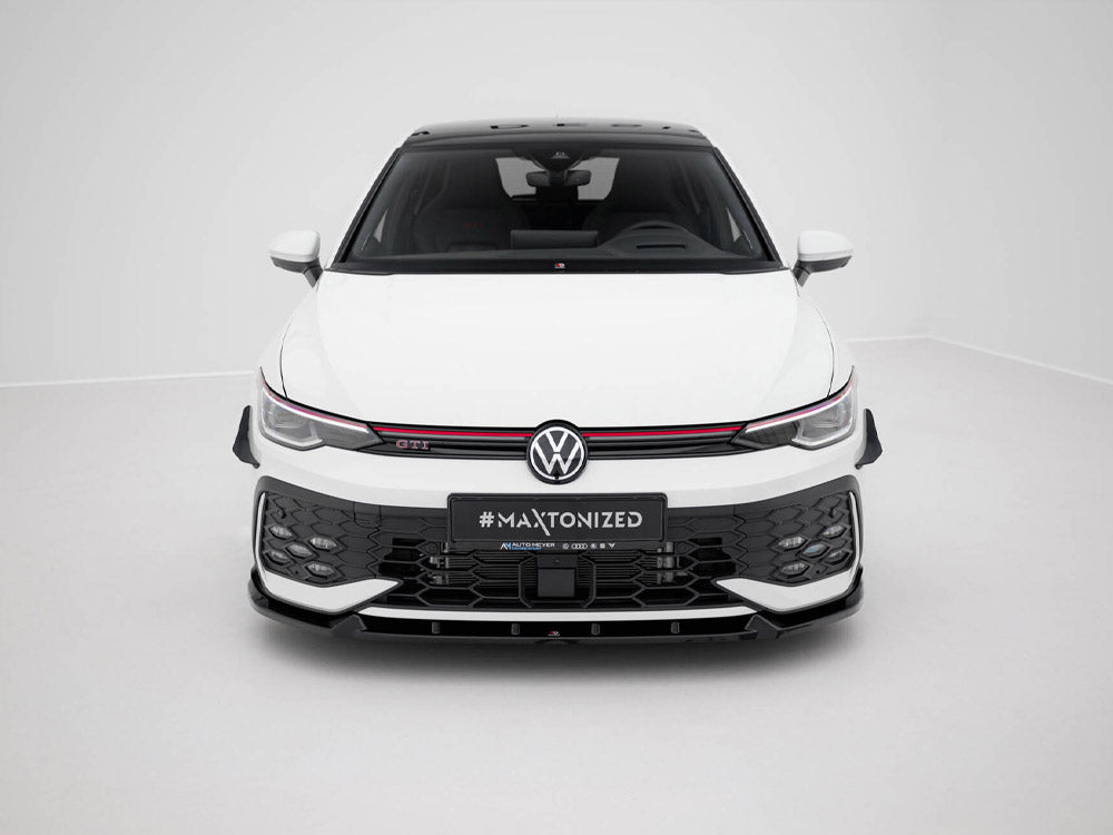 Front Splitter V.2 Volkswagen Golf GTI / GTE / R-Line Mk8 Facelift