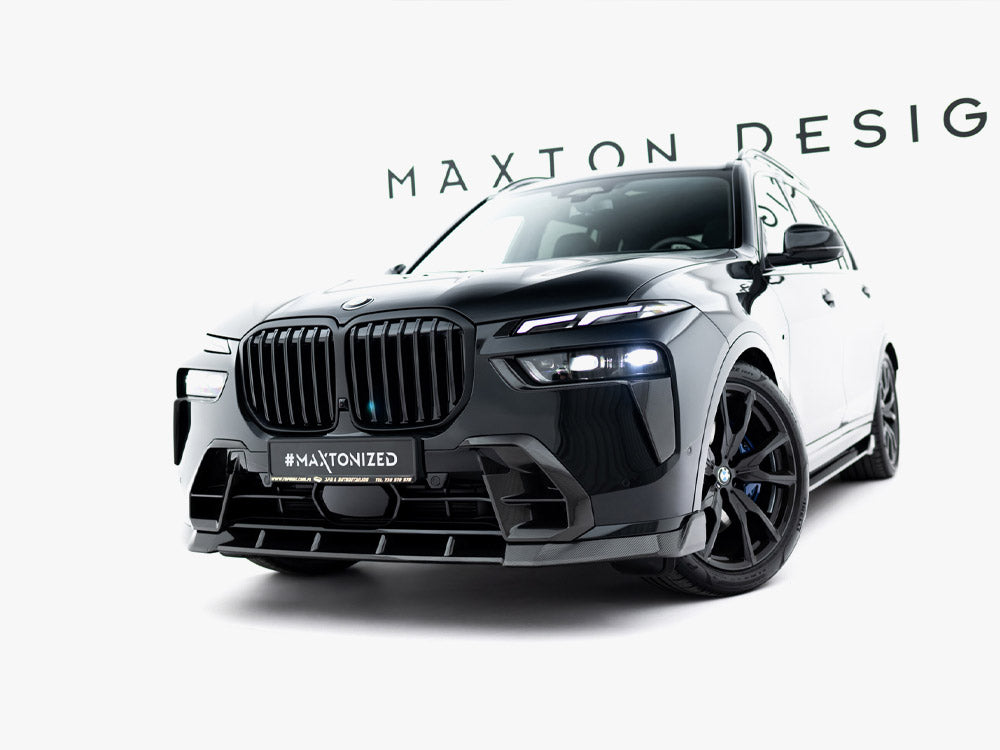 Prepreg Carbon Front Bumper Side Vents BMW X7 M-Pack G07 Facelift