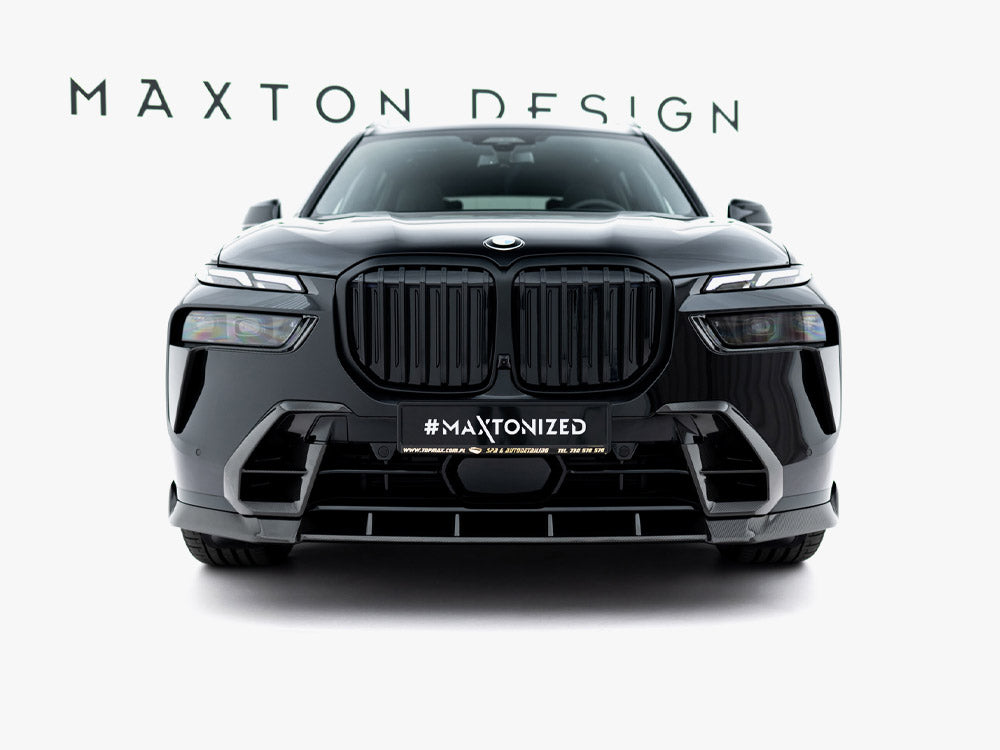 Prepreg Carbon Front Bumper Side Vents BMW X7 M-Pack G07 Facelift