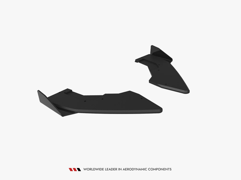 Street PRO Rear Side Splitters V.1 + Flaps BMW M135i F70