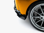 Street PRO Rear Side Splitters V.2 + Flaps BMW 1 M-Pack F70