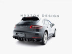 Rear Side Splitters V.2 Porsche Macan Mk1