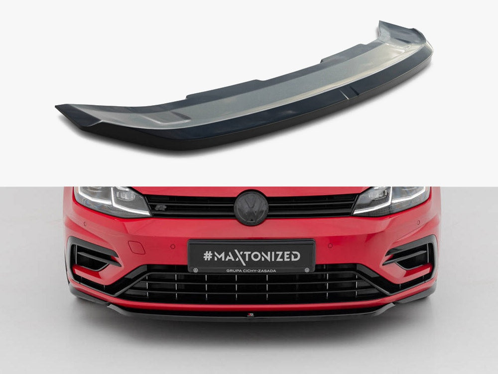 Front Splitter V.5 Volkswagen Golf R / R-Line Mk7 Facelift