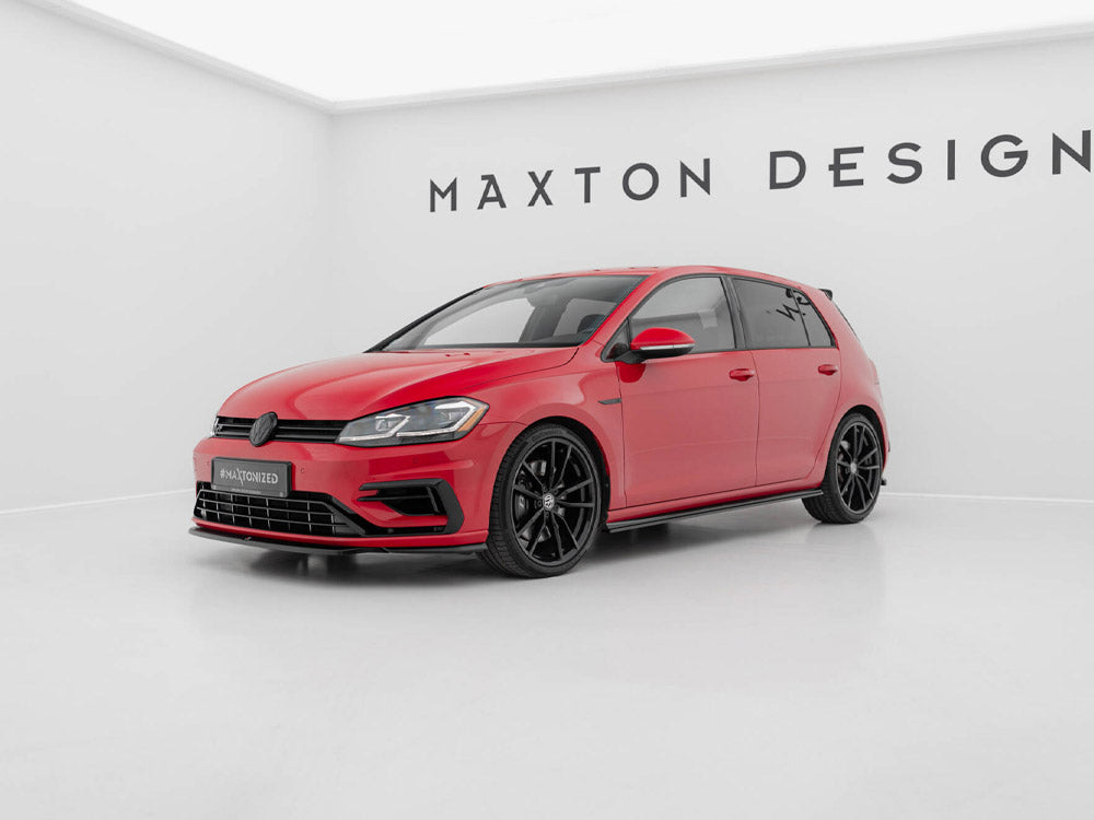 Front Splitter V.5 Volkswagen Golf R / R-Line Mk7 Facelift