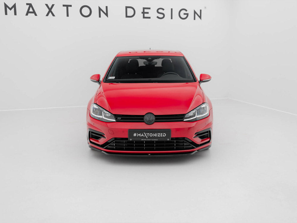 Front Splitter V.5 Volkswagen Golf R / R-Line Mk7 Facelift