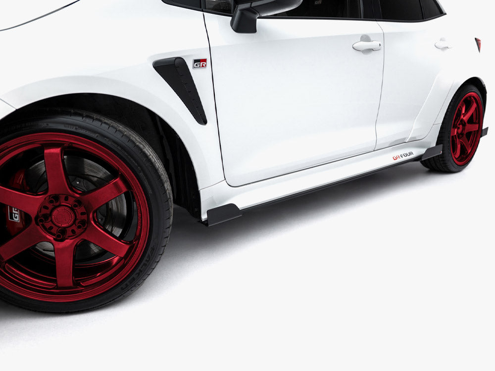 Street PRO Side Skirts Diffusers + Flaps Toyota GR Corolla Mk12