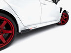 Street PRO Side Skirts Diffusers + Flaps Toyota GR Corolla Mk12