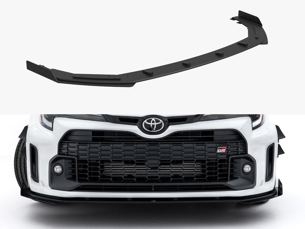 Street PRO Front Splitter + Flaps Toyota GR Corolla Mk12