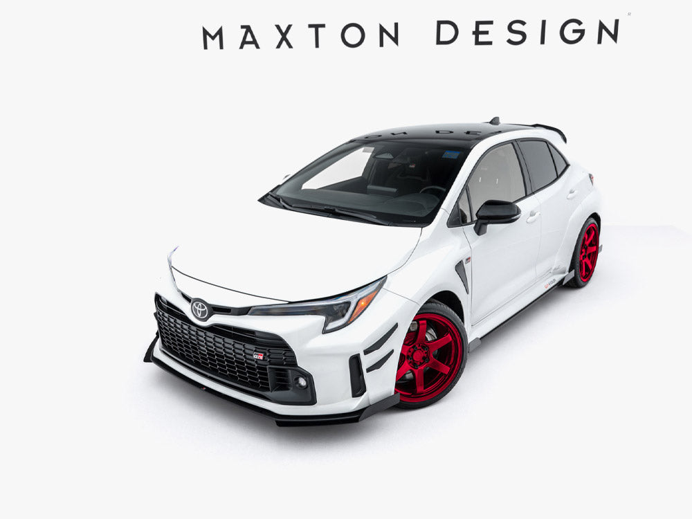 Street PRO Front Splitter + Flaps Toyota GR Corolla Mk12