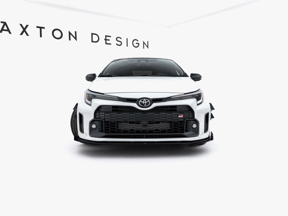 Street PRO Front Splitter + Flaps Toyota GR Corolla Mk12