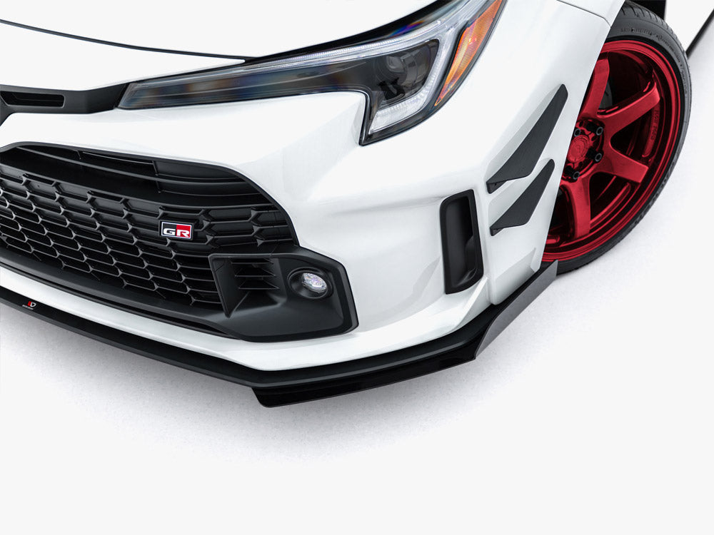 Street PRO Front Splitter + Flaps Toyota GR Corolla Mk12
