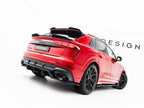 Rear Splitter (Vertical Bars) Audi RSQ8 Mk1 Facelift