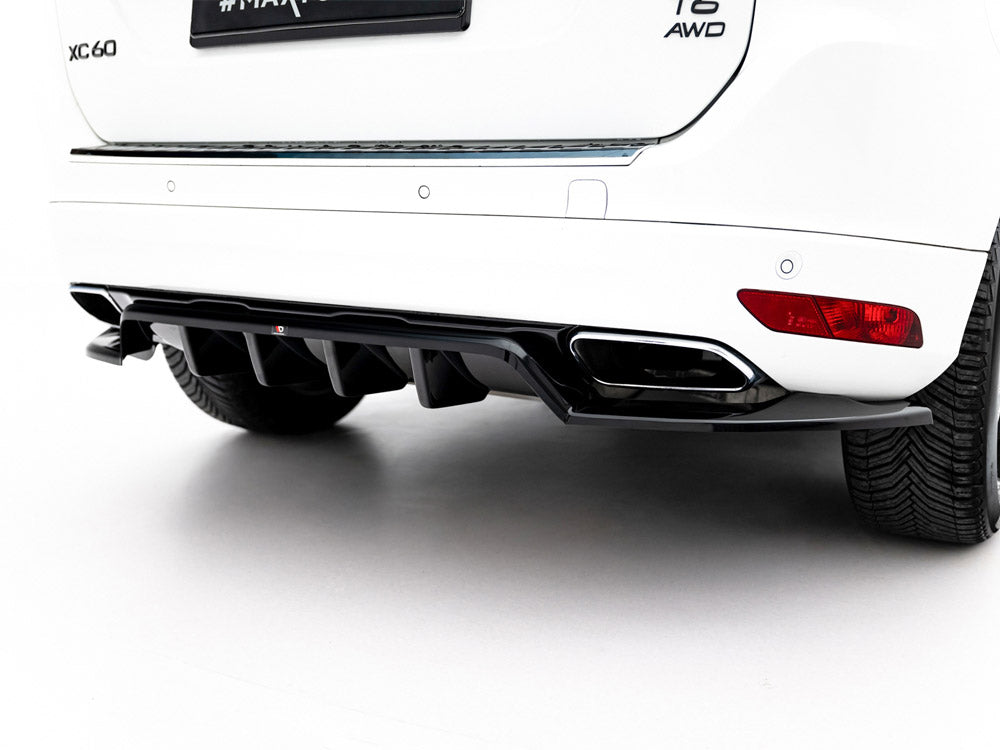 Rear Splitter (Vertical Bars) Volvo XC60 Mk1 Facelift