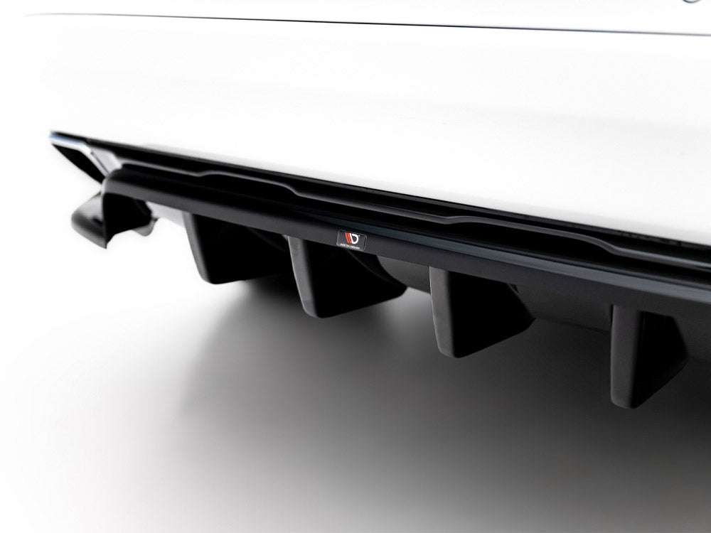 Rear Splitter (Vertical Bars) Volvo XC60 Mk1 Facelift