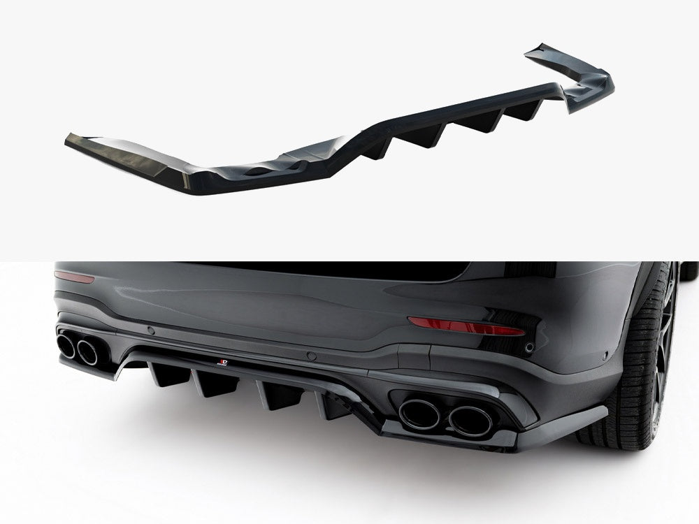 Rear Splitter (Vertical Bars) Mercedes-AMG GLC 43 SUV X253 Facelift