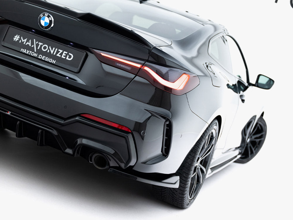 Rear Side Splitters V.8 BMW 4 M-Pack G22 / G23 / G22 Facelift / G23 Facelift